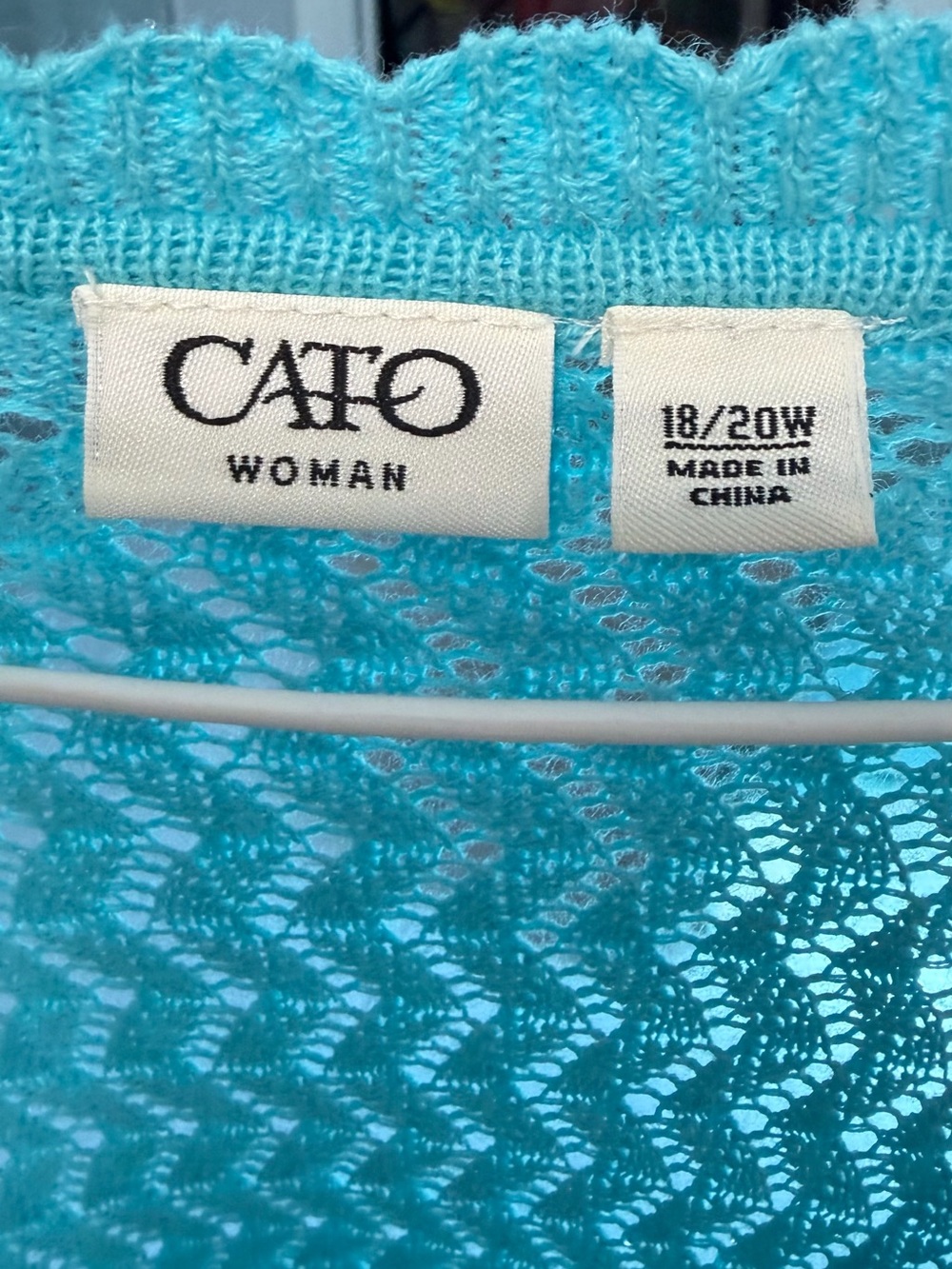 Cato woman’s size 18w-20w knit button cardigan EUC - Picture 3 of 13